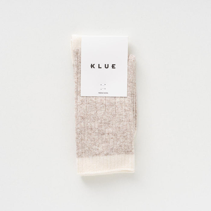 KLUE Merino Wool socks with Bands | Sand
