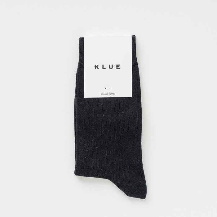 KLUE Organic solid Socks | Black