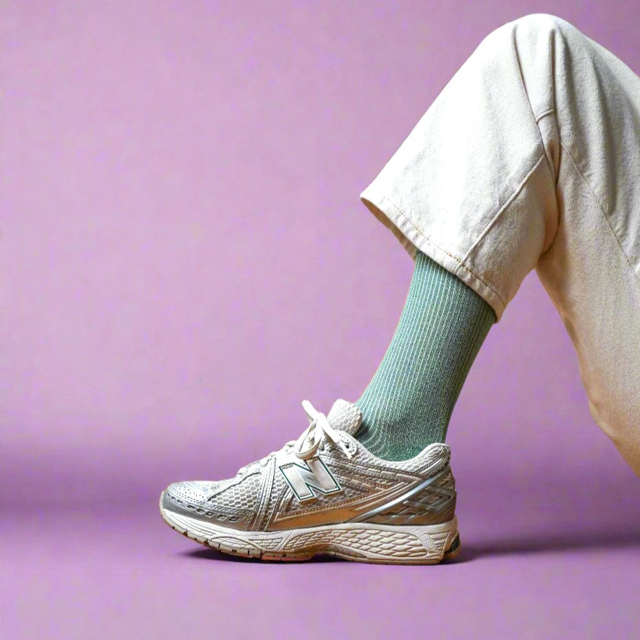 Lurex Glitter socks