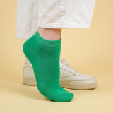 KLUE Ankle plain socks in Lyocell | Apple Green