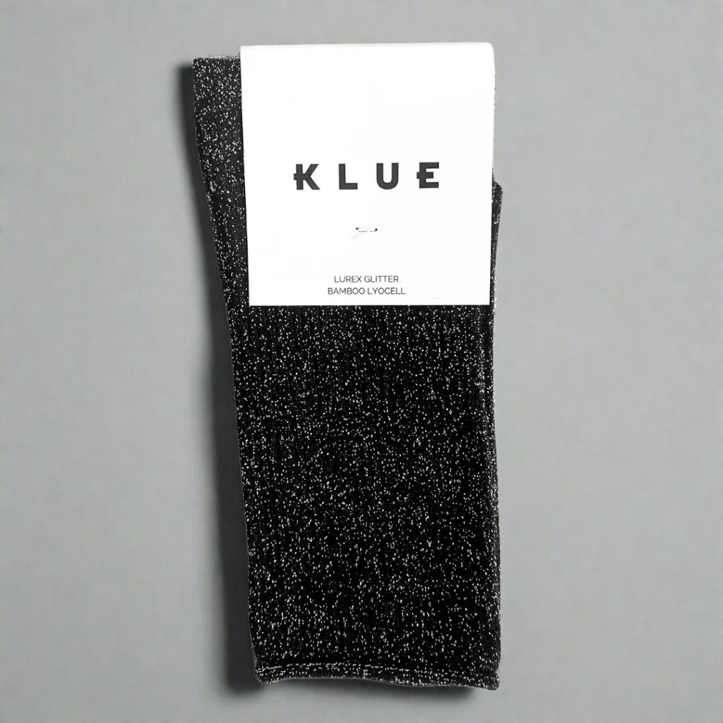 Lurex socks black